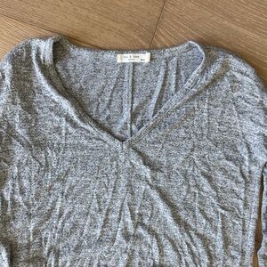 rag & bone Gray Crew Neck Sweater